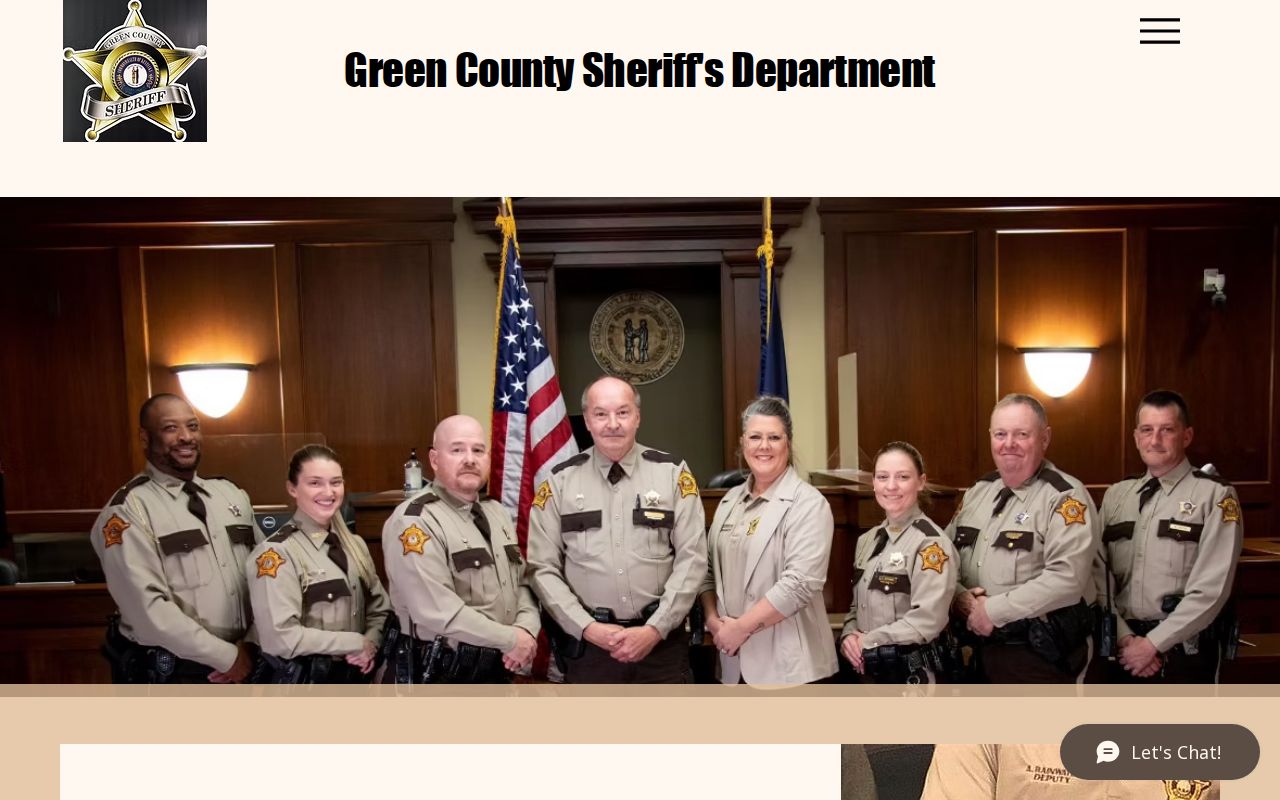 Green County released inmate records source on the Sheriff website